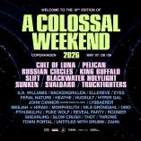A Colossal Weekend-plakaten for 2026