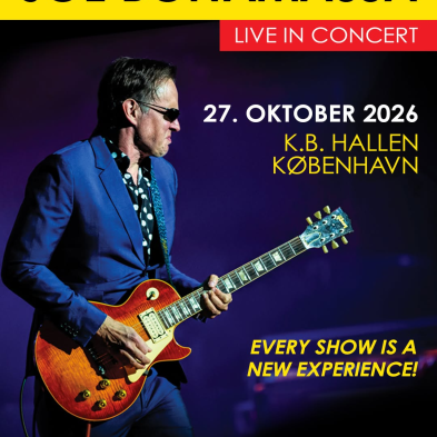 Joe Bonamassa - KB Hallen - 27. oktober 2026