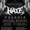 Erebos European Tour 2011 (Hate, Vesania, Negura Bunget, Inferi)