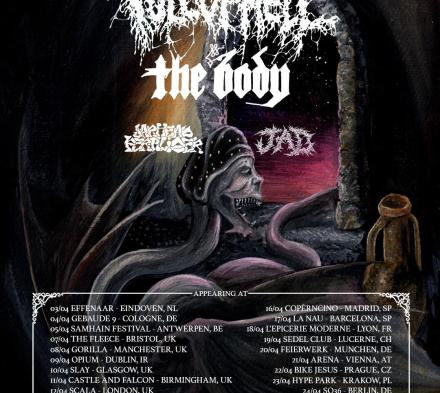 Full of Hell EU Turne Poster