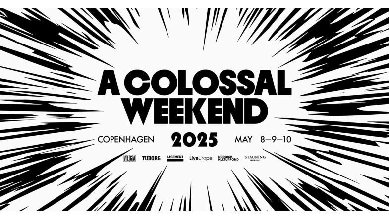A Colossal Weekend 2025 pressebillede
